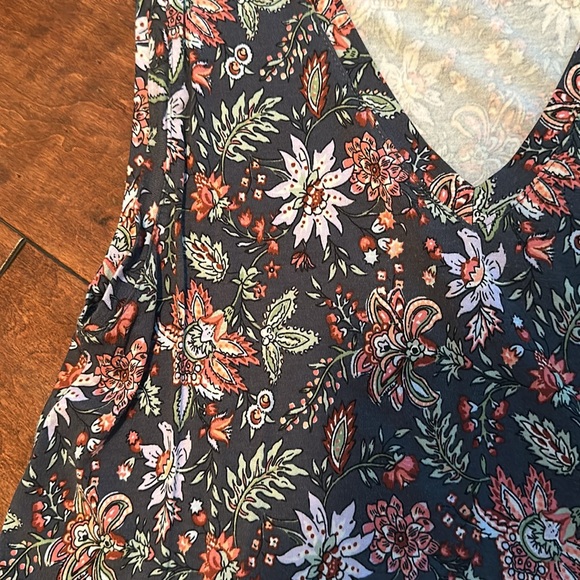 Loft Floral Dress Size XS - Picture 3 of 4